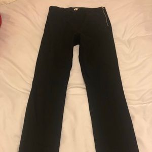 H&M pull-on slim fit black pants